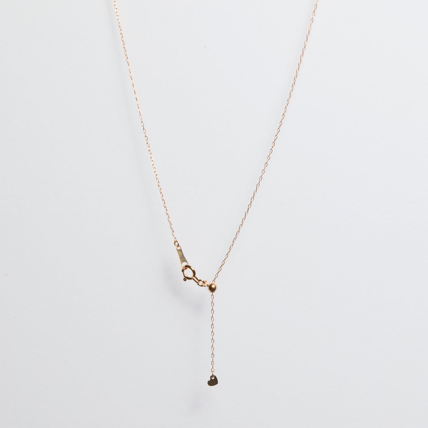 K18 一粒ダイヤモンドネックレス