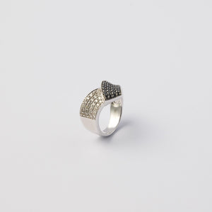 K18 black diamond ring  サムネイル2