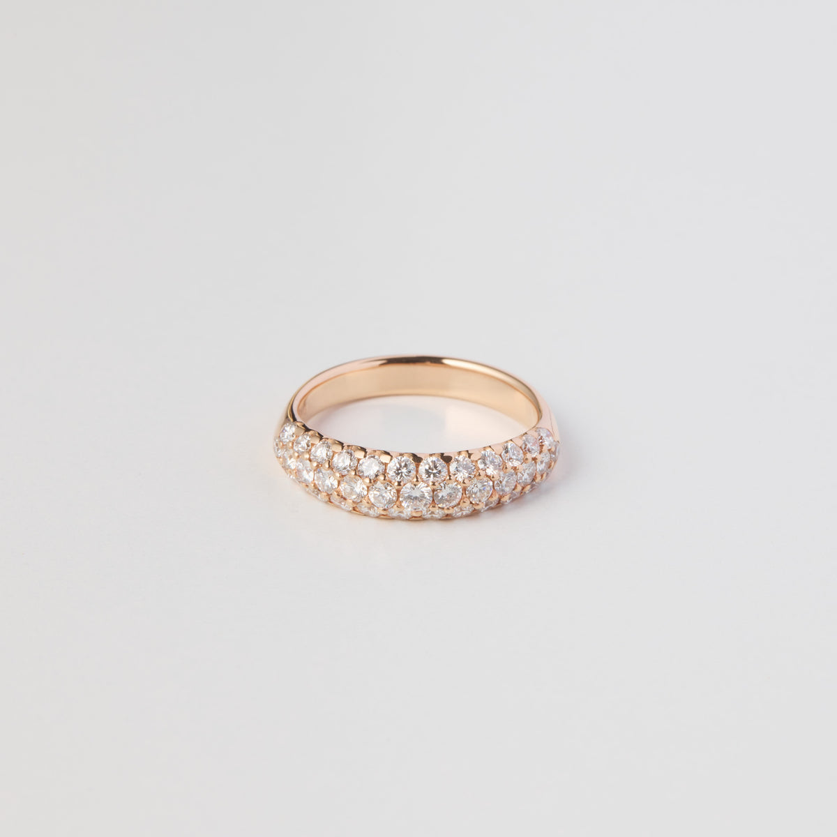 K18 pave ring 