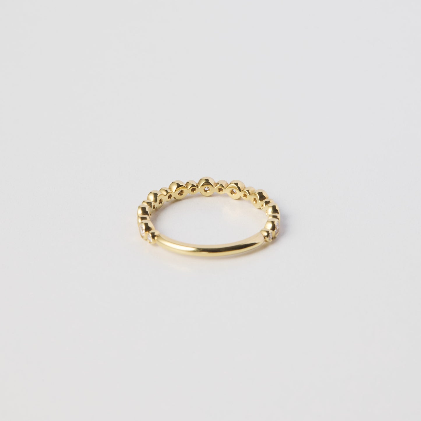 K18 yellow gold ring 