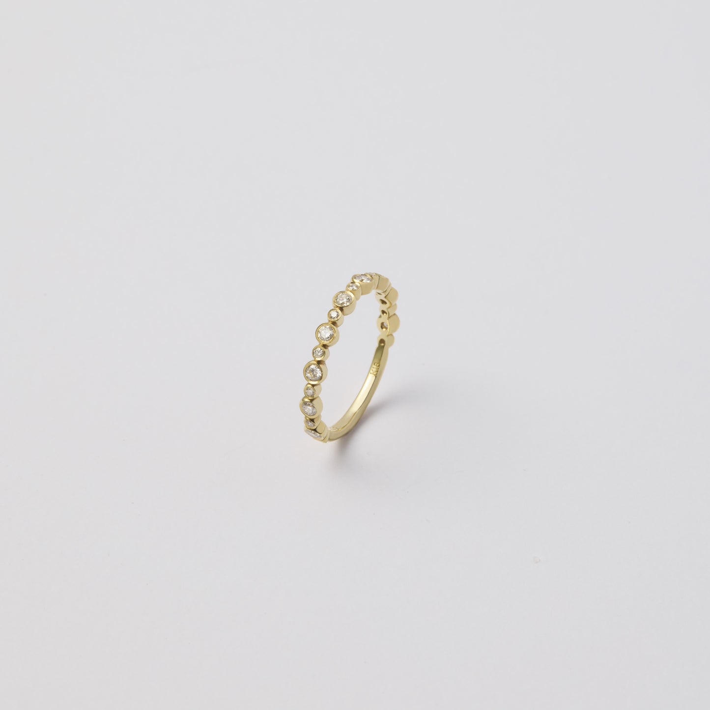 K18 yellow gold ring 