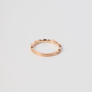 K18 pink gold ring  サムネイル3