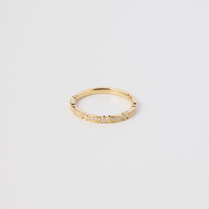 K18 yellow gold ring  サムネイル1