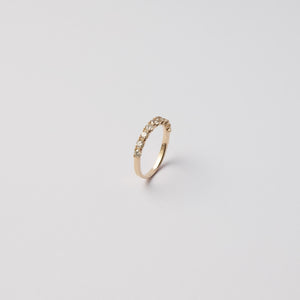 K18 half eternity pinky ring  サムネイル2