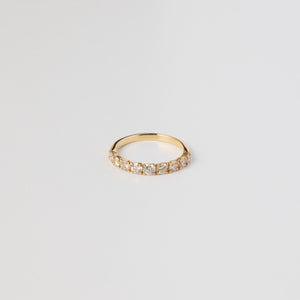 K18 half eternity pinky ring  サムネイル1