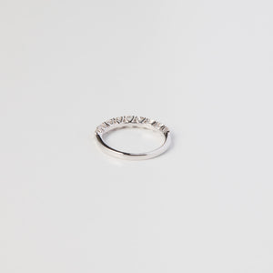 Pt900 Half Eternity Pinky Ring  サムネイル3