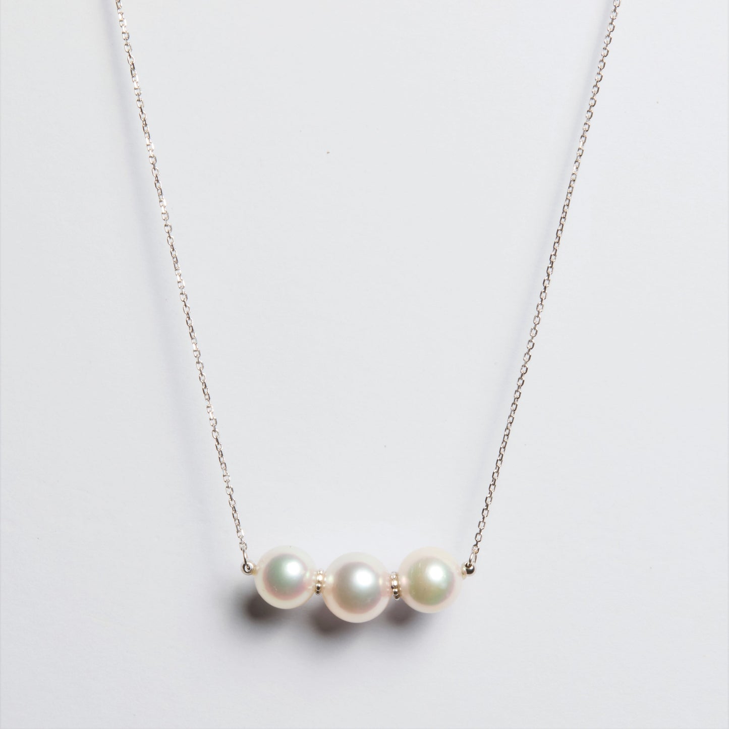 K18 pearl necklace 